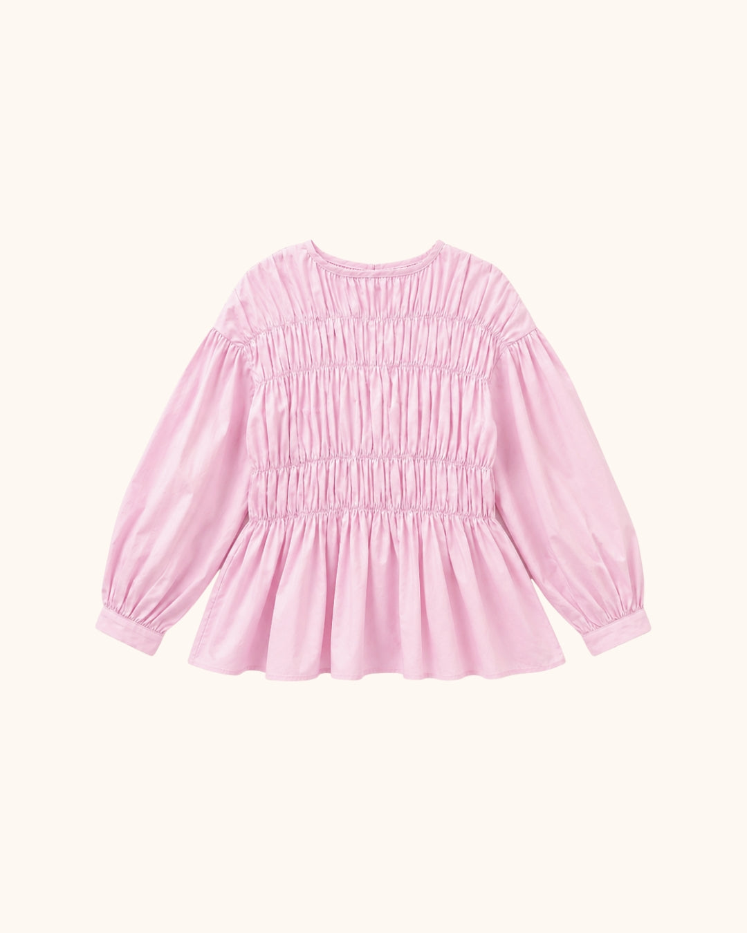 Esme Smocked Blouse in Pink