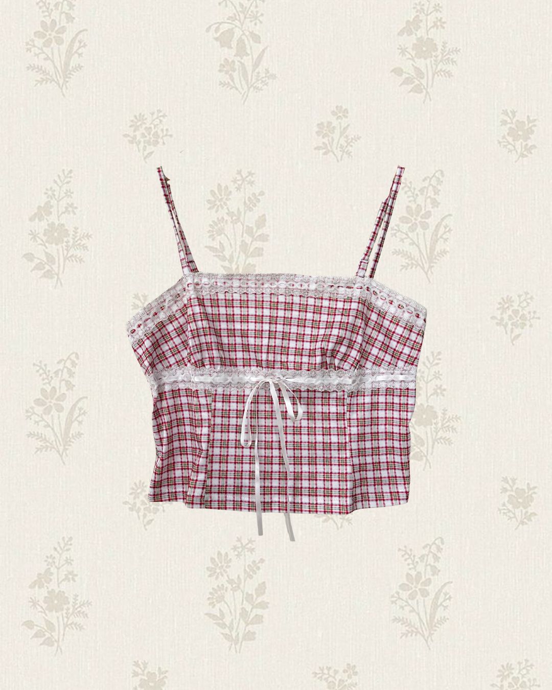 Belle Gingham Cami (Size M)