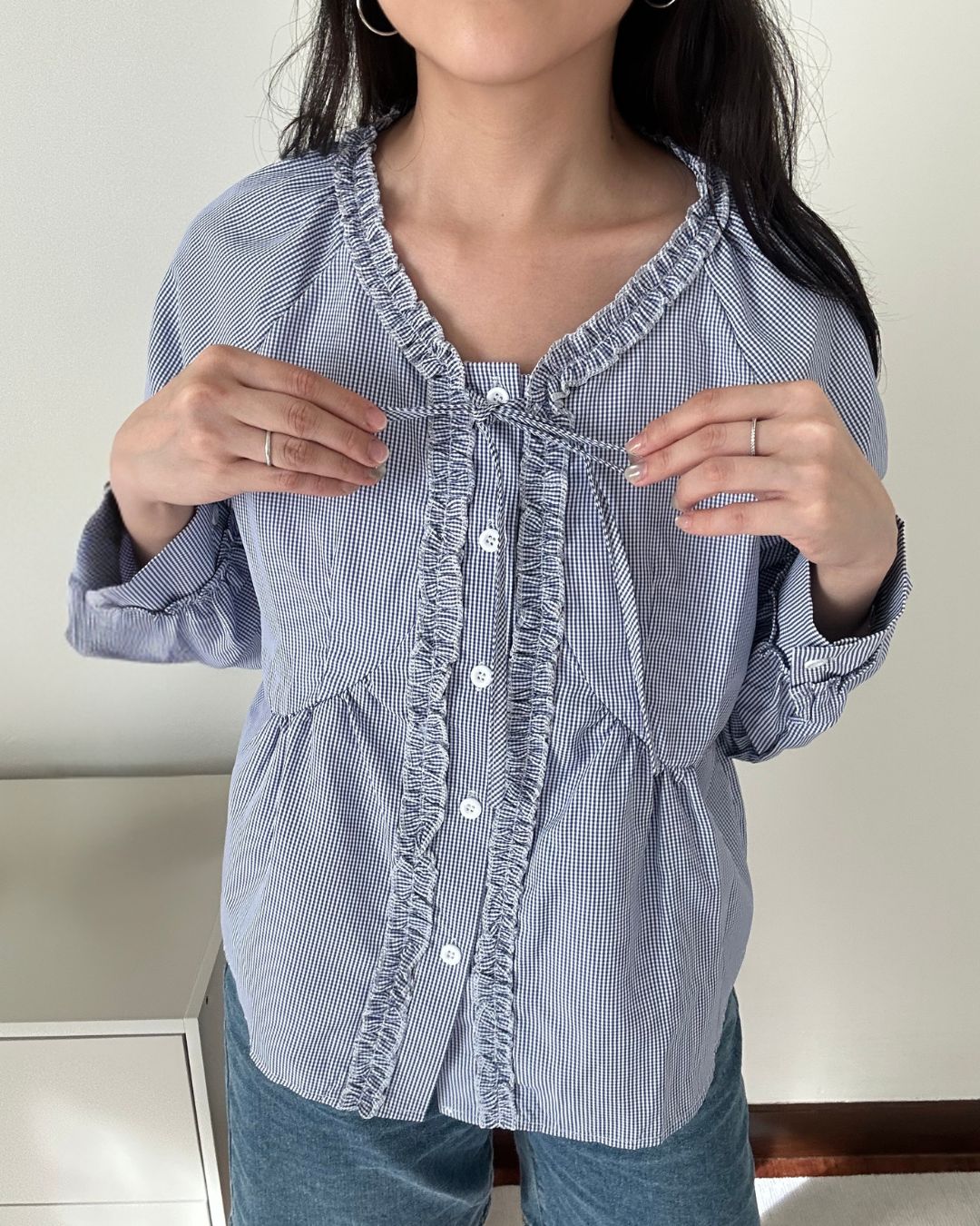 Bluebell Tie Blouse (Size M)