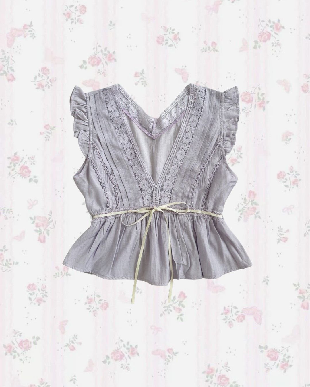 Aegean Top in Lilac (Backorder)