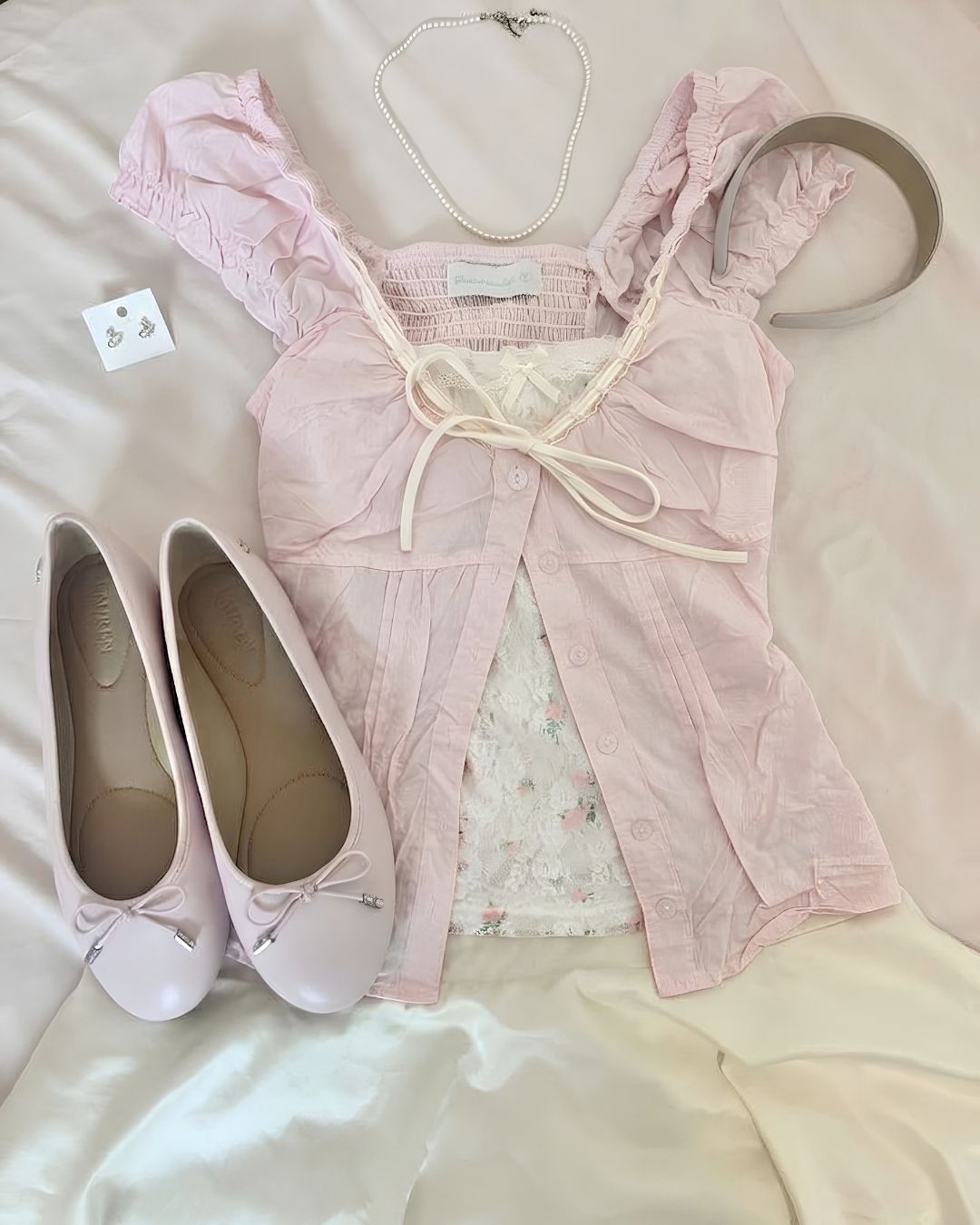 Rosie Ribbon Lace Top