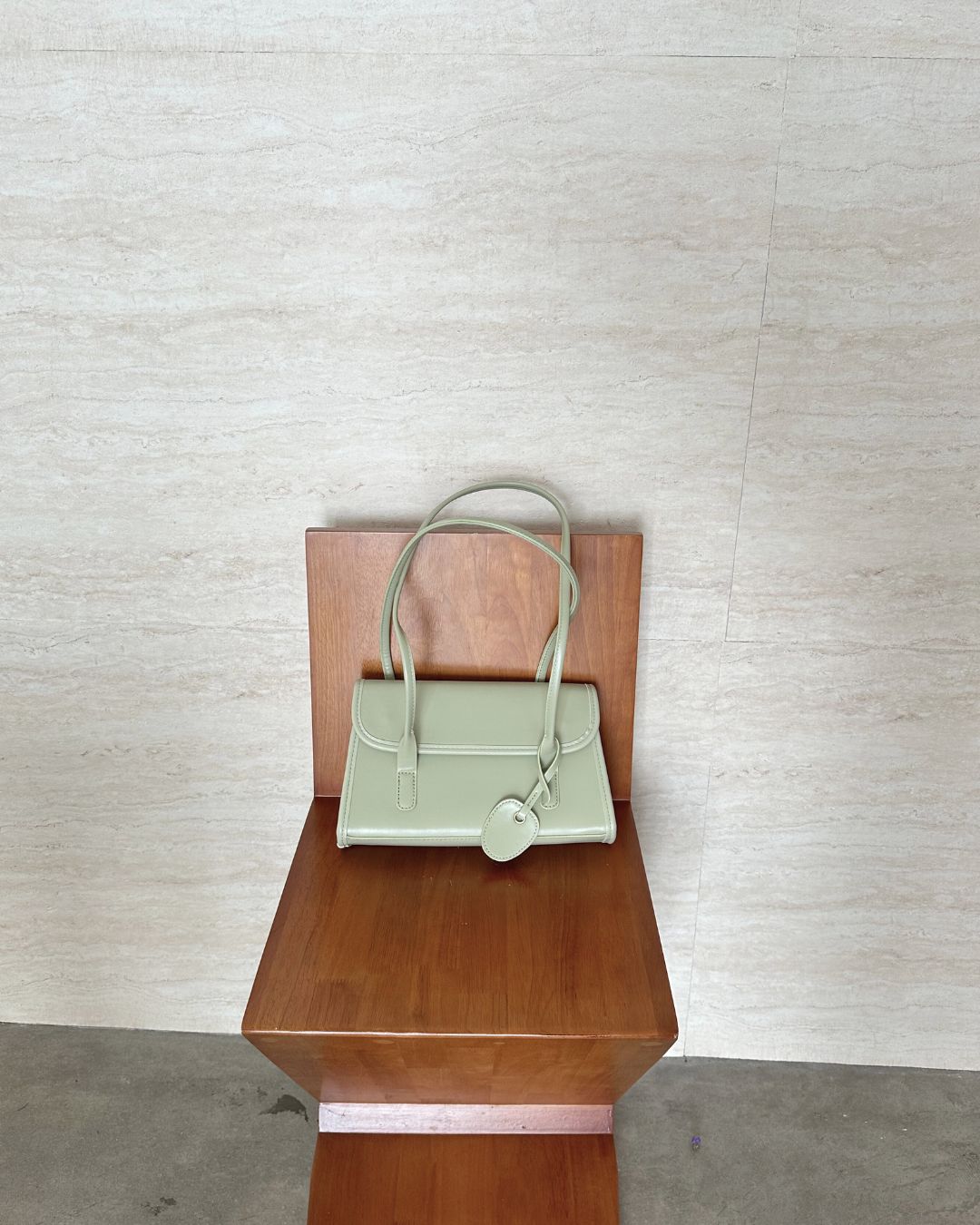 Baguette Bag in Lime