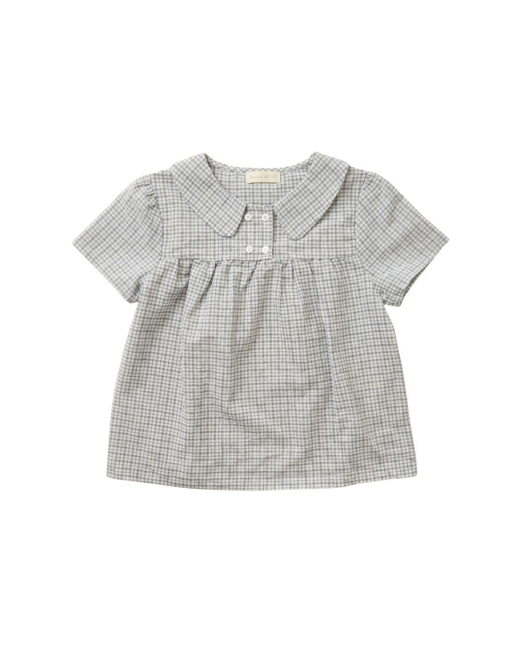 Blue Picnic Gingham Top