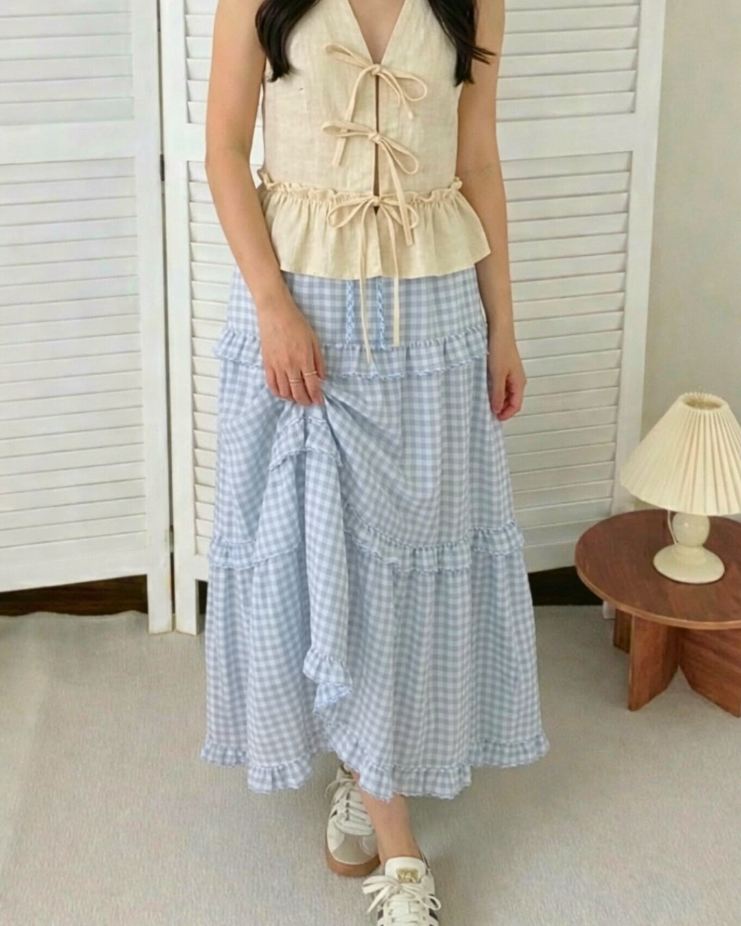 Picnic Gingham Skirt