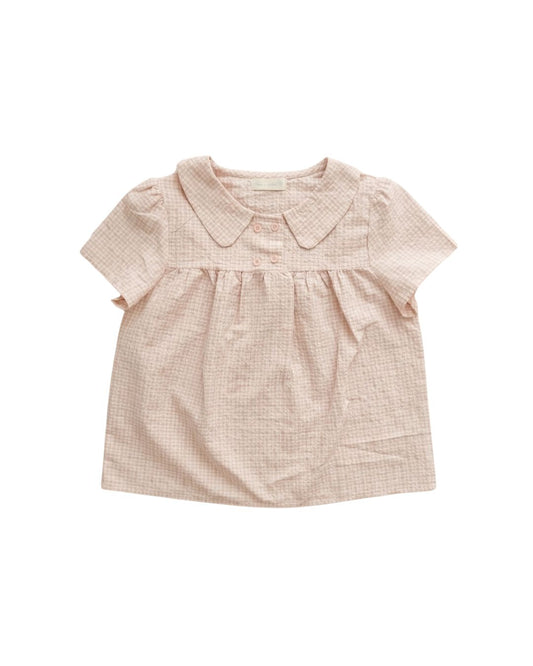 Pink Picnic Gingham Top