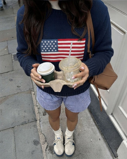 Heritage Flag Knit Sweater