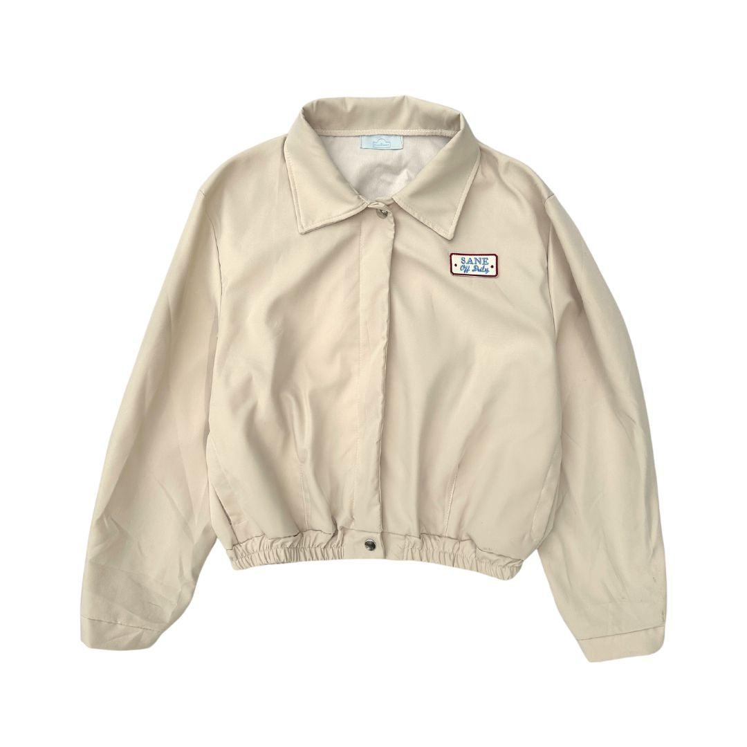 Off-Duty Khaki Blouson Jacket