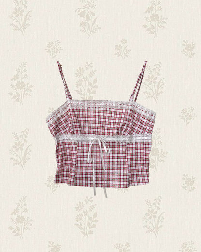 Belle Gingham Cami (Size M)