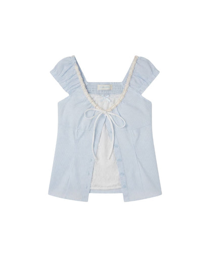Bluebell Ribbon Lace Top