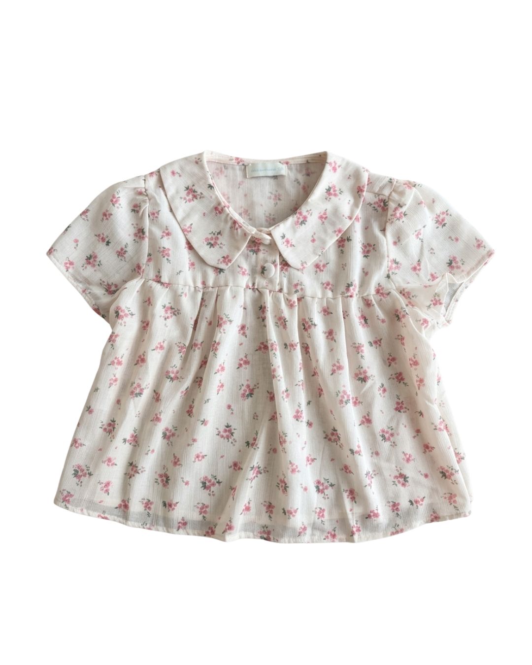 Cottage Babydoll Collared Top