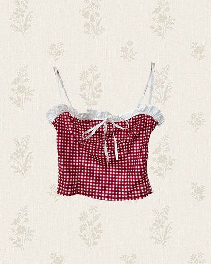 Picnic Gingham Cami (Size S)