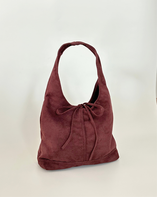 Bow Knot Bag in Brown