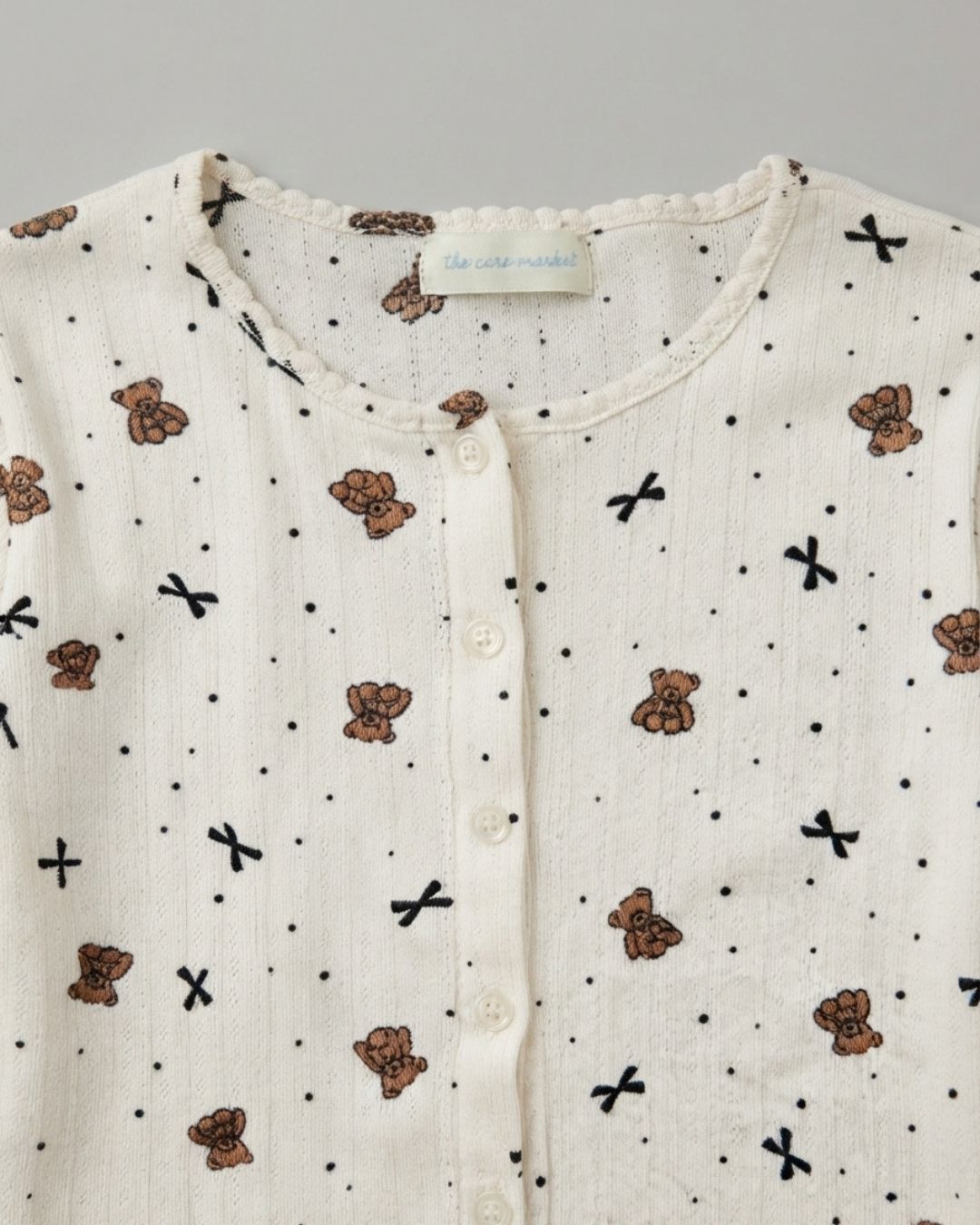 Everyday Button-Down Cardigan in Homey Bear