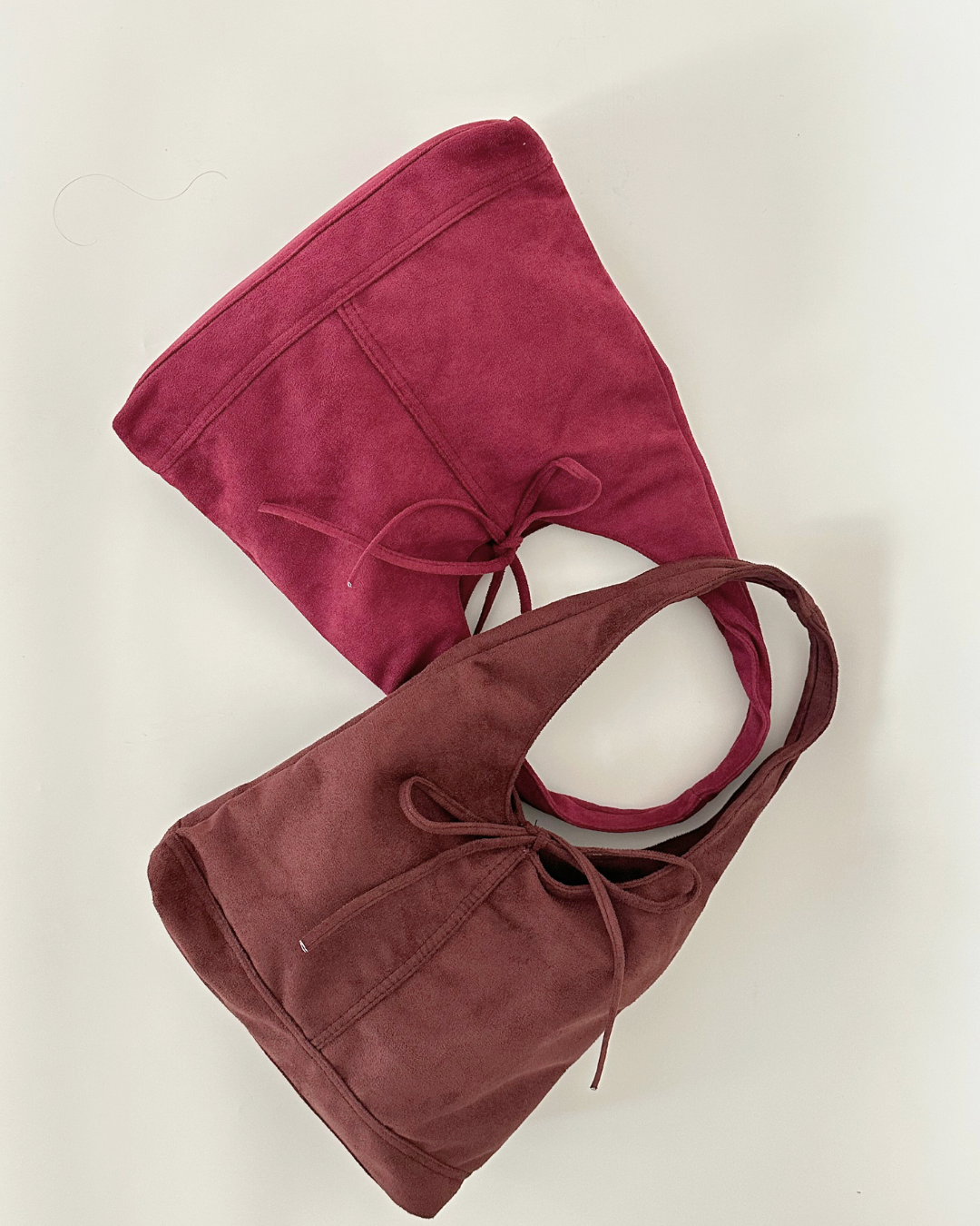 Bow Knot Bag in Maroon