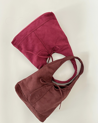 Bow Knot Bag in Brown