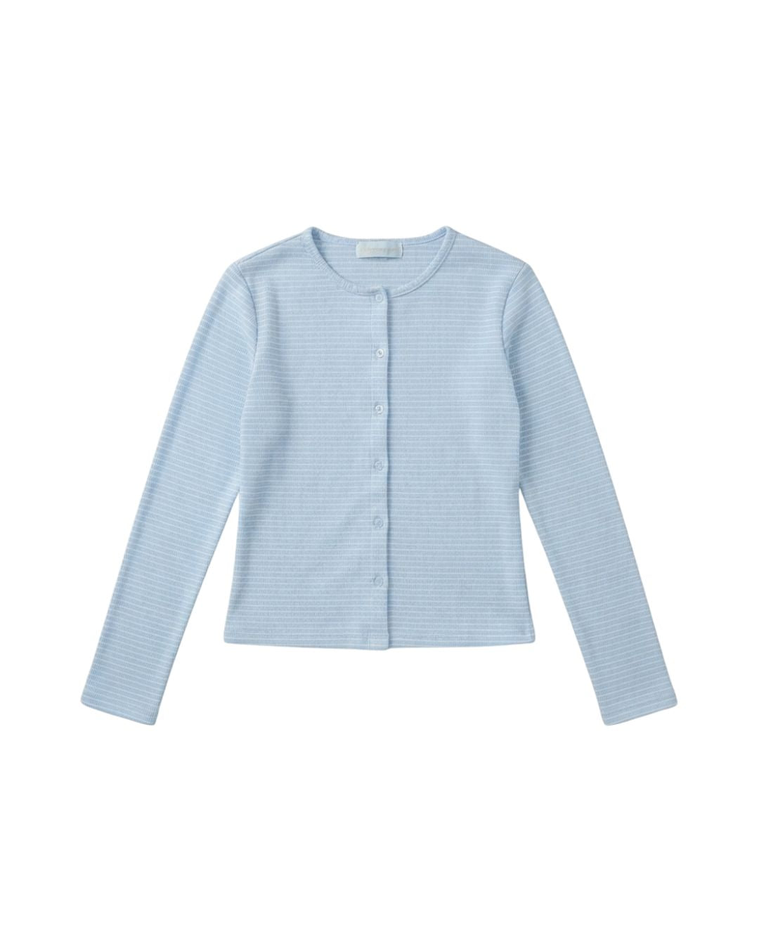 Everyday Button-Down Cardigan in Soft Blue
