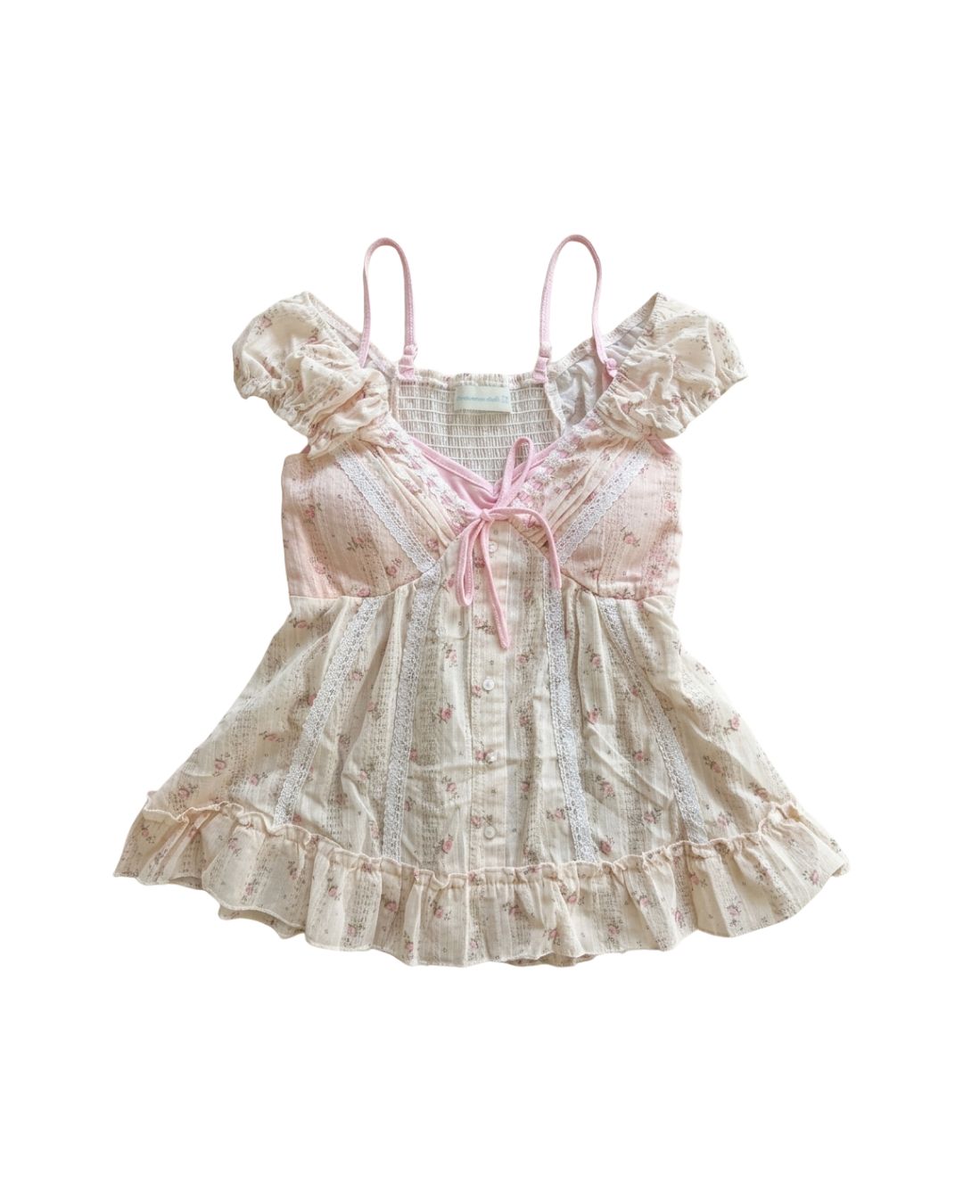 Floral Doll Padded Top