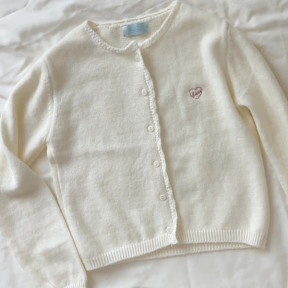 Candy Cardigan in White
