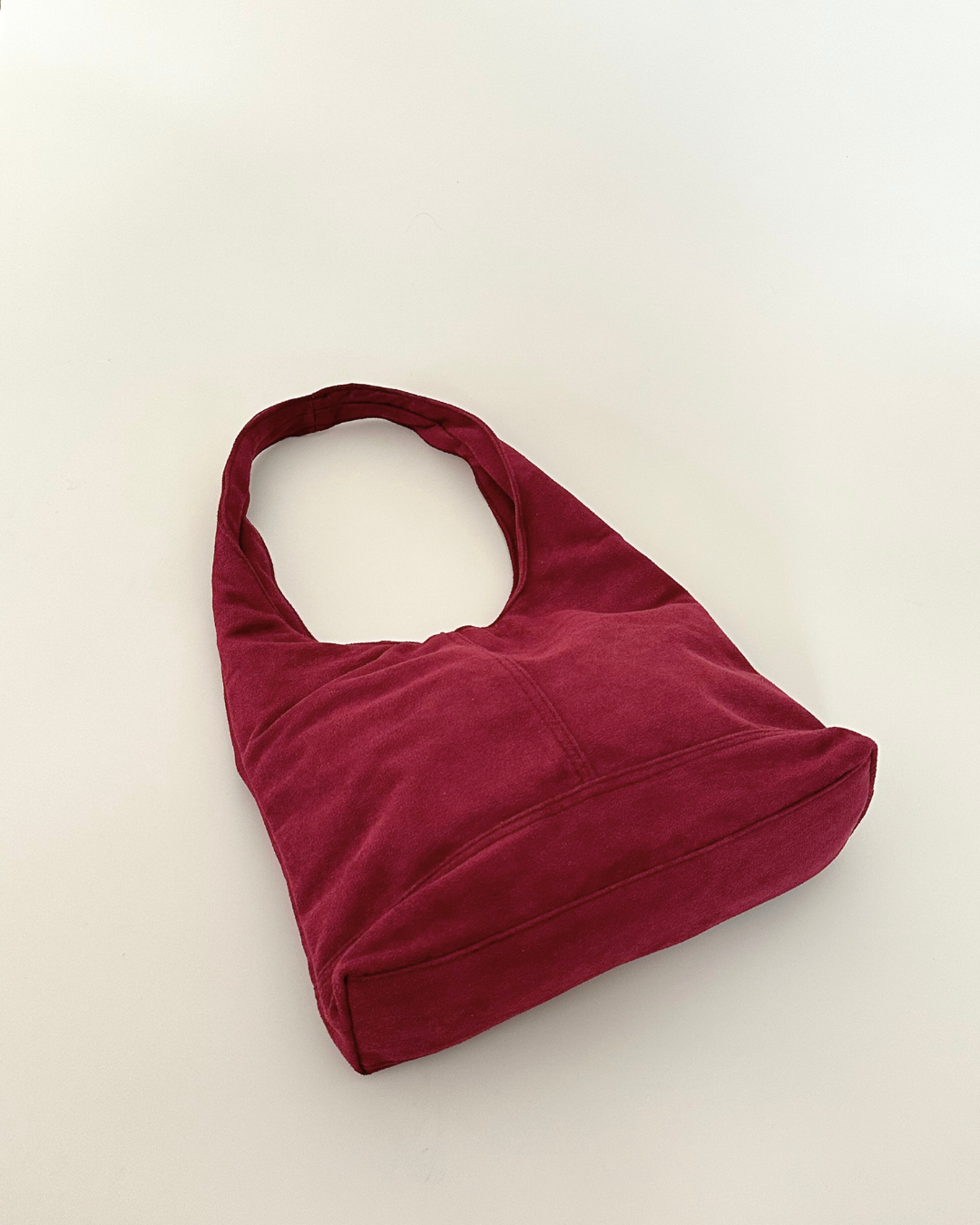 Bow Knot Bag in Maroon