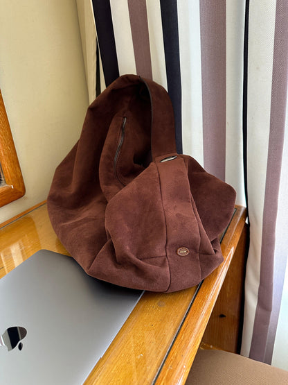 Moonstone Shoulder Bag in Chestnut