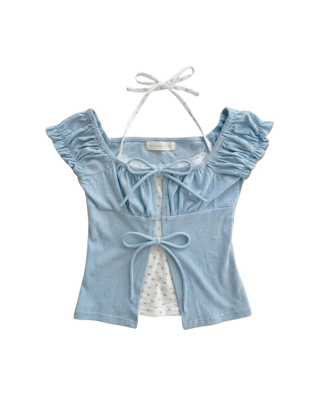 Genie Layered Ribbon Top