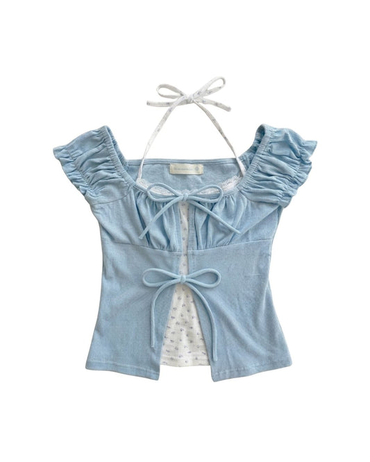 Genie Layered Ribbon Top
