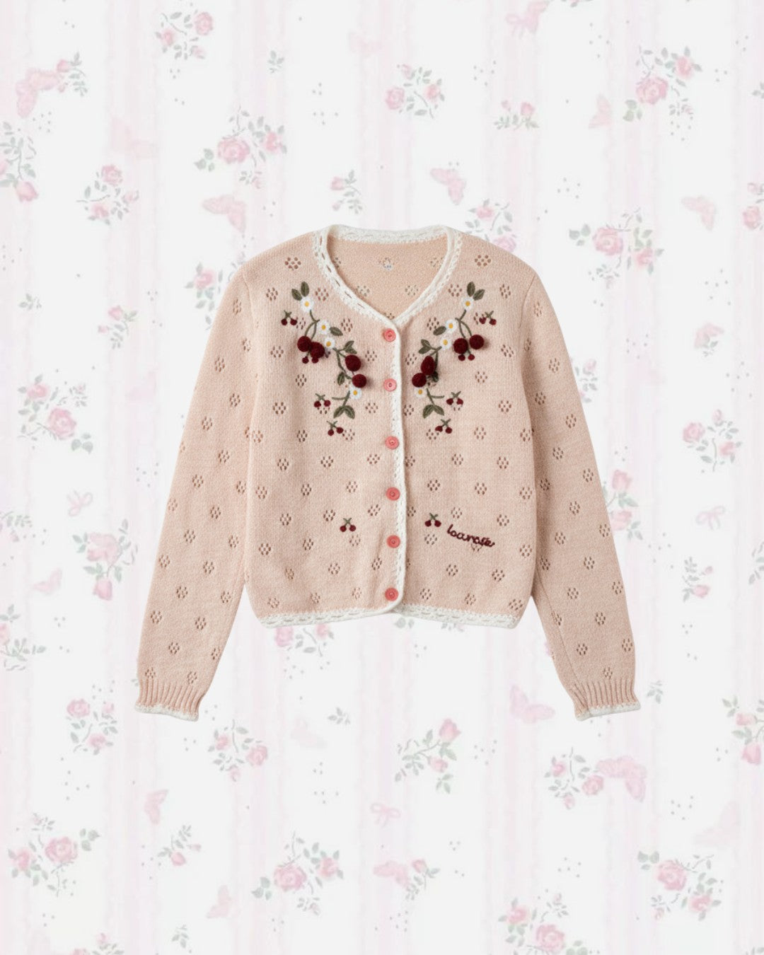 Cherry Bloom Cardigan