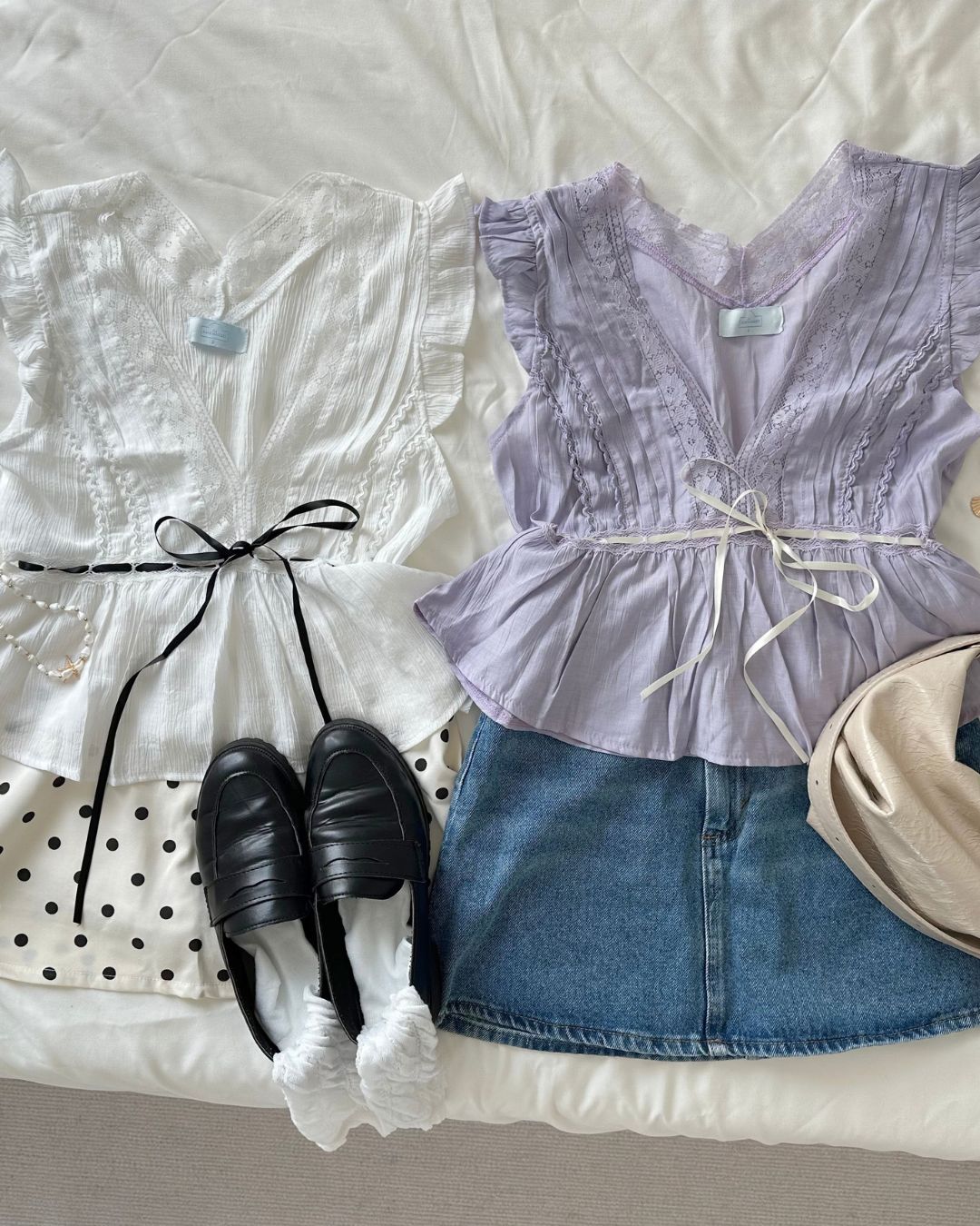 Aegean Top in Lilac