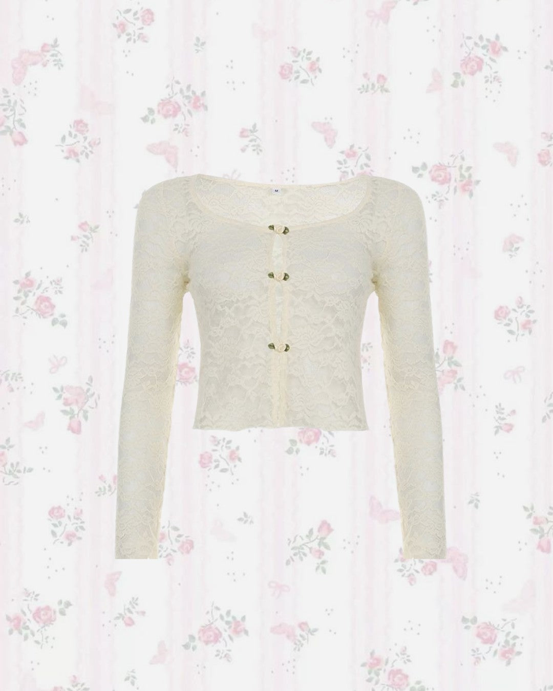 Vintage Rose Lace Top