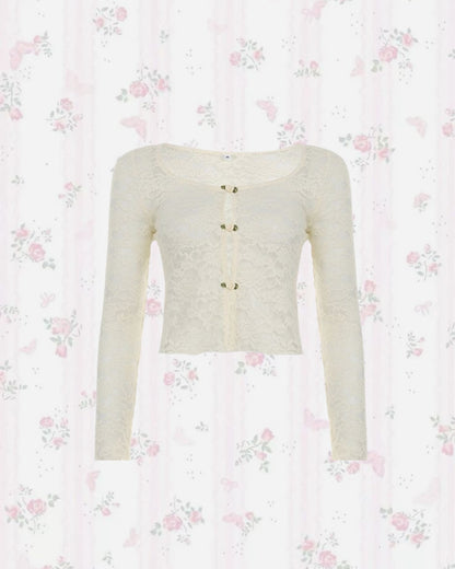 Vintage Rose Lace Top